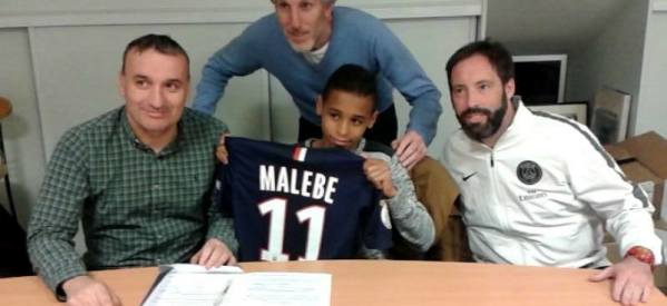 Hervé MALEBE 13 ans signe au PSG…