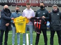 Martin 𝐋𝐄𝐂𝐎𝐋𝐈𝐄𝐑 (2003-EX FC Brunoy et FC Fleury 91) signe un contrat stagiaire professionnel au FC Sochaux-Montbéliard…